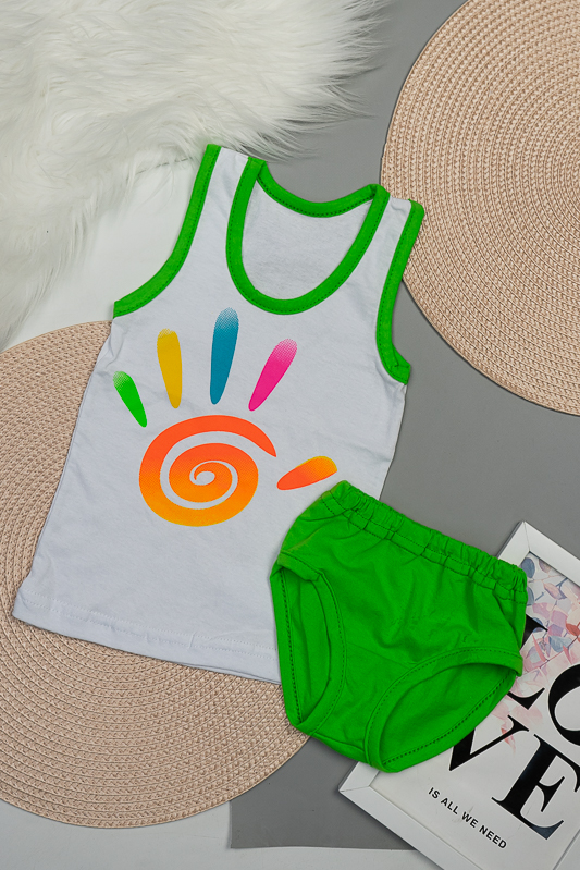 Комплект для дівчинки майка + труси 204Н